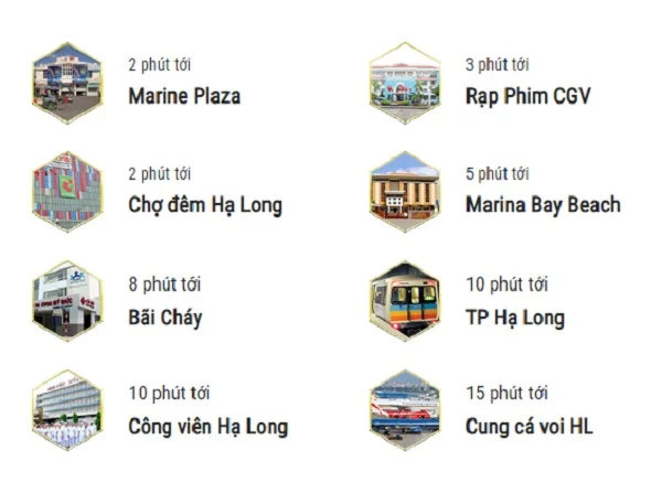 Tiện ích ngoại khu tổ hợp khách sạn Eastin Phát Linh Hạ Long