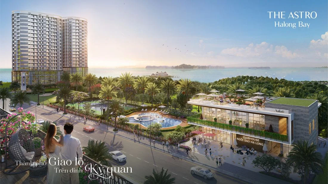 Tổ hợp nhà phố, shophouse The Astro Halong Bay