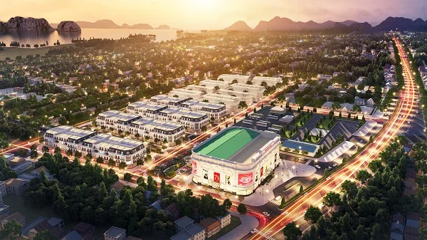 Tổ hợp nhà phố thương mại Vincom Shophouse Cẩm Phả