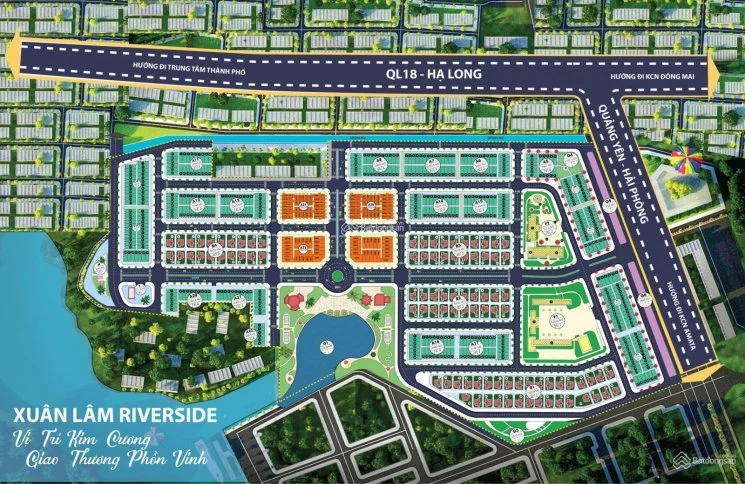 Xuân Lâm Riverside: Dự án Khu đô thị mới Uông Bí